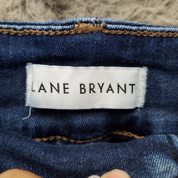 Lane Bryant Jeans Womens Size 22 Blue High-Rise Bootcut Flex Magic Waistband - Picture 2 of 13